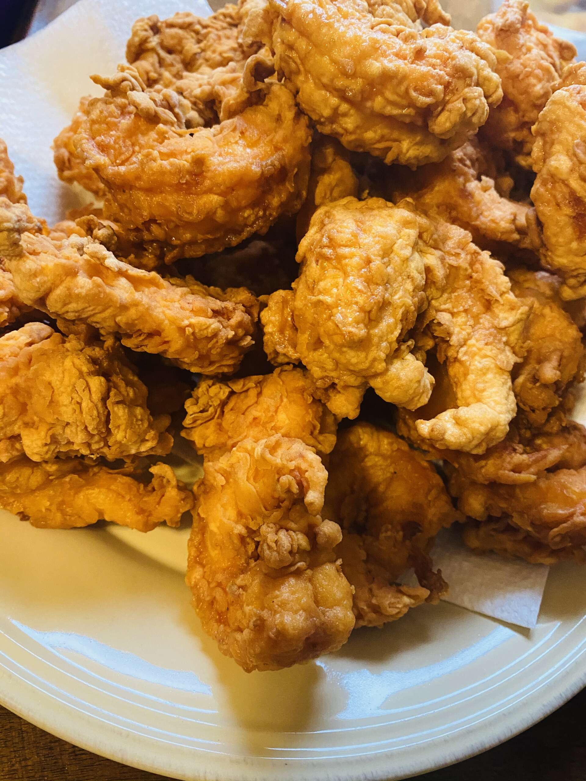 Fried Colossal Shrimp